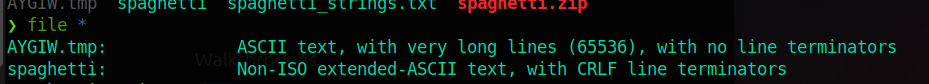 Strings output showing recognizable PowerShell content mixed with noise