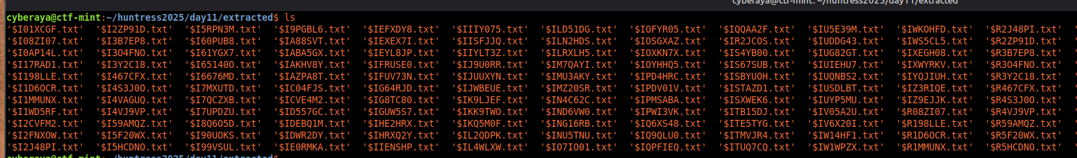 Recycle Bin file structure with $I and $R files